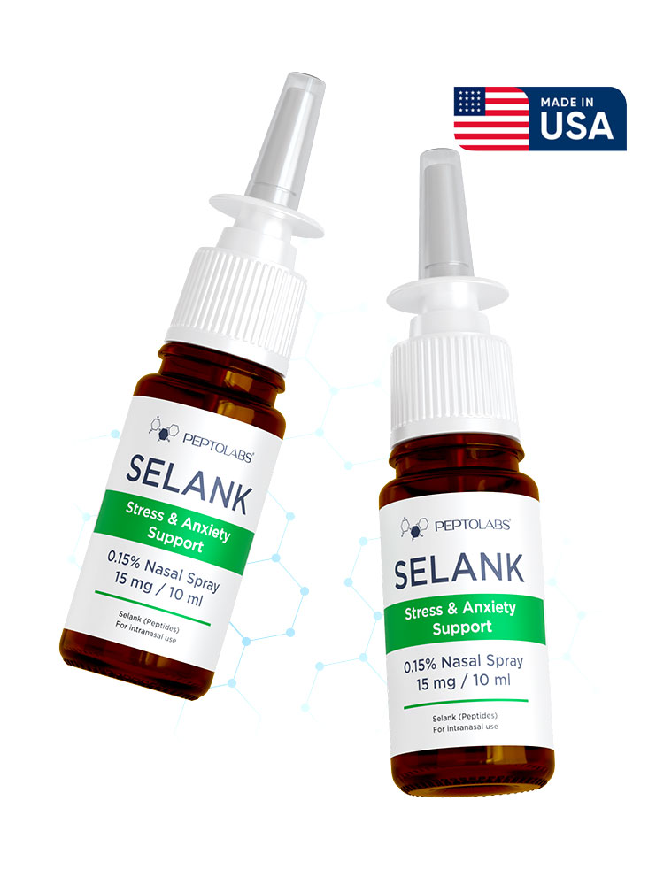 Селанк (Selank) 10 ml Назальний спрей 0.15% (15 мг)